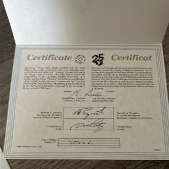 Dominion China Nesting Plate - Picture 3 of 11